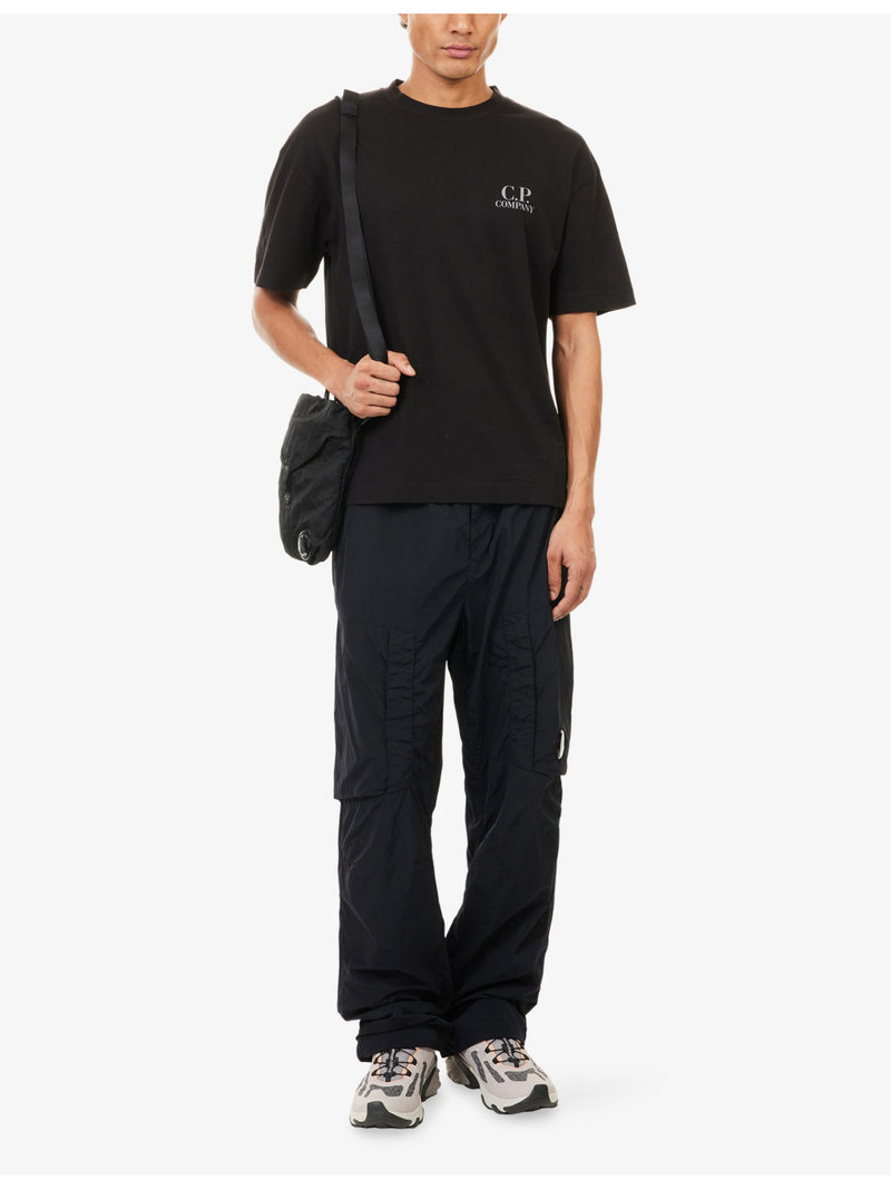 C.P. Company Logo-Print Cotton T-Shirt outlook