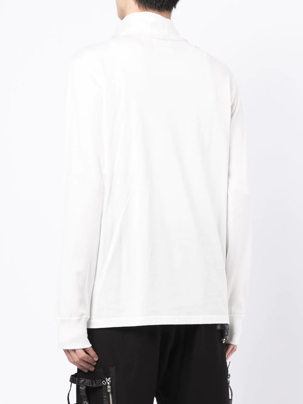 zipped-neckline jumper - 4