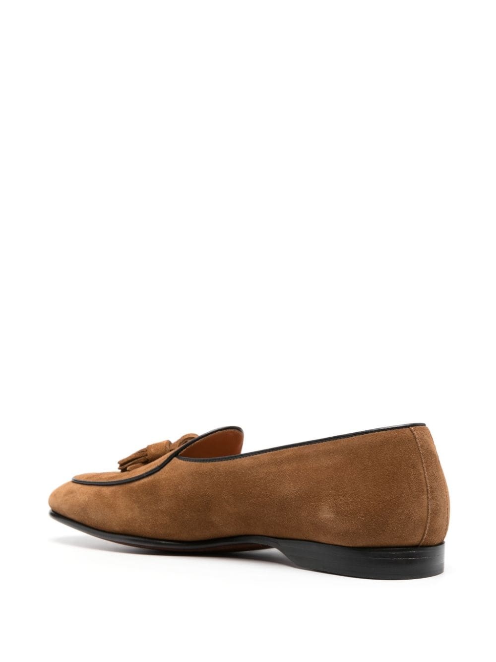 Belvin tassel-detail suede loafers - 3