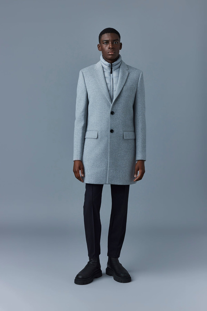 MACKAGE SKAI double-face wool 2-in-1 top coat with removable down liner outlook