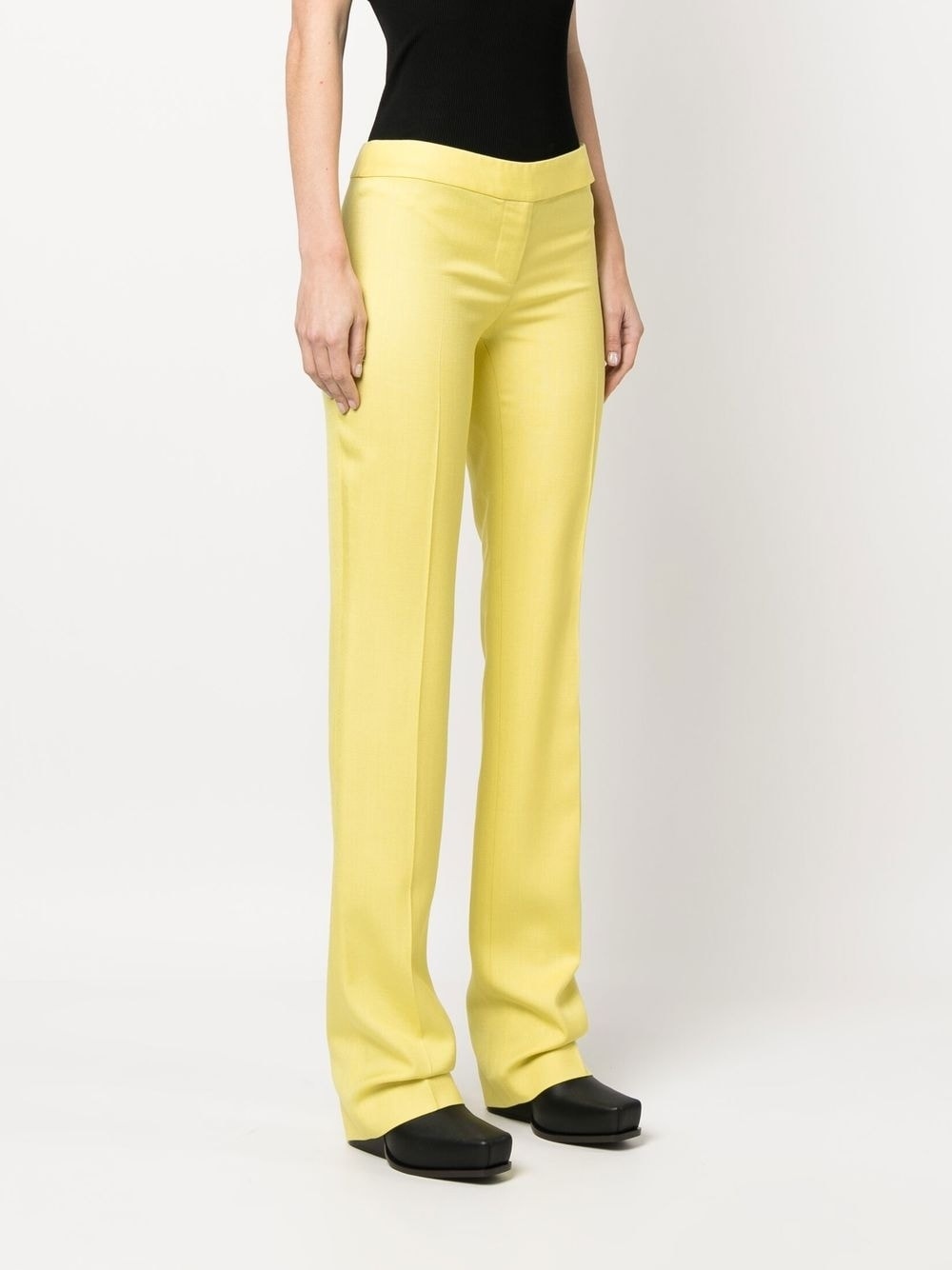 straight-leg tailored trousers - 3