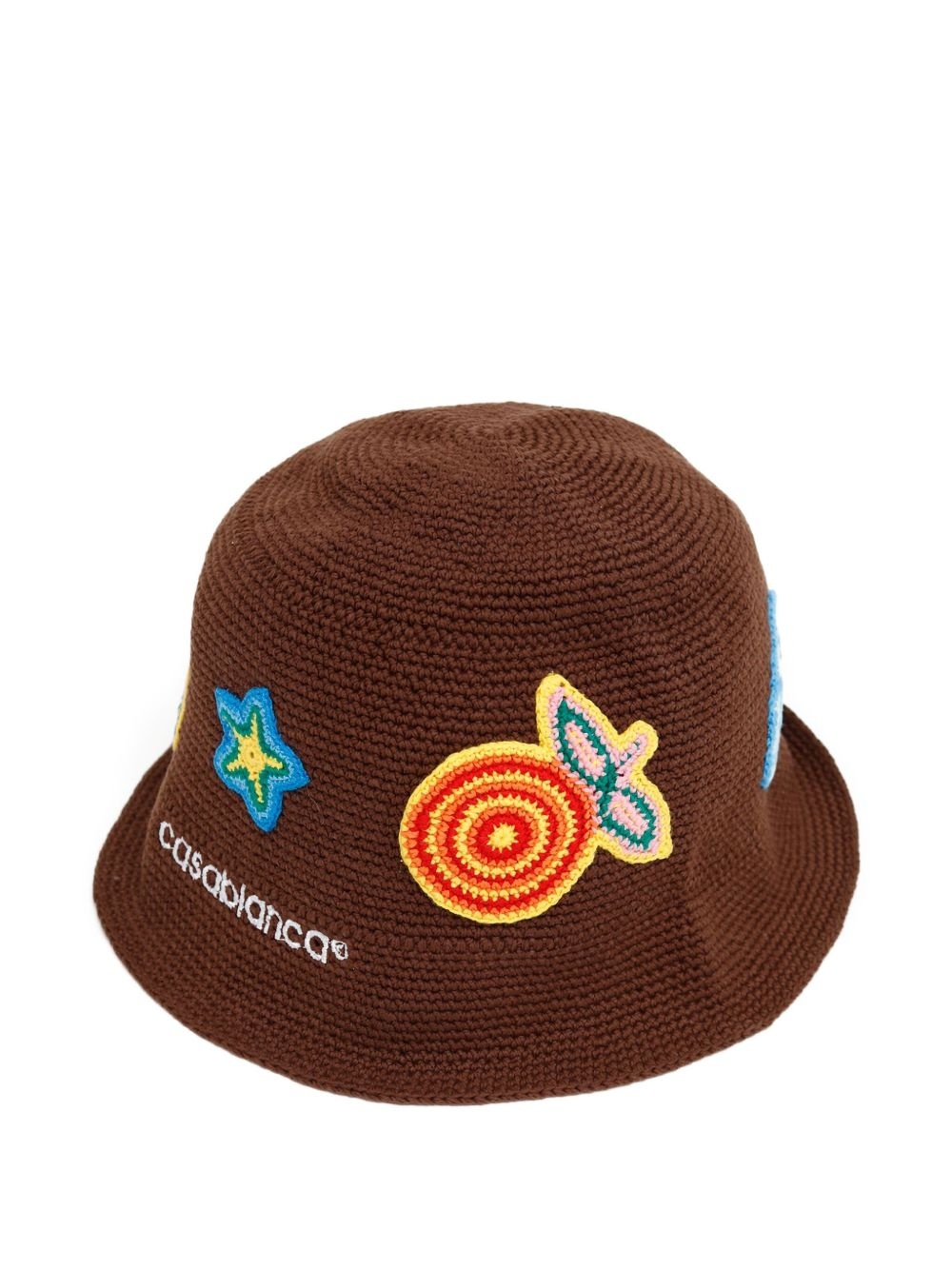 logo-embroidered bucket hat - 2