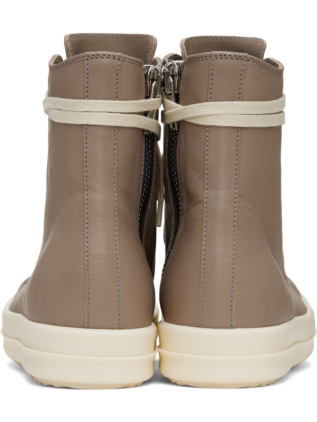 Taupe Hollywood Leather Sneakers - 2
