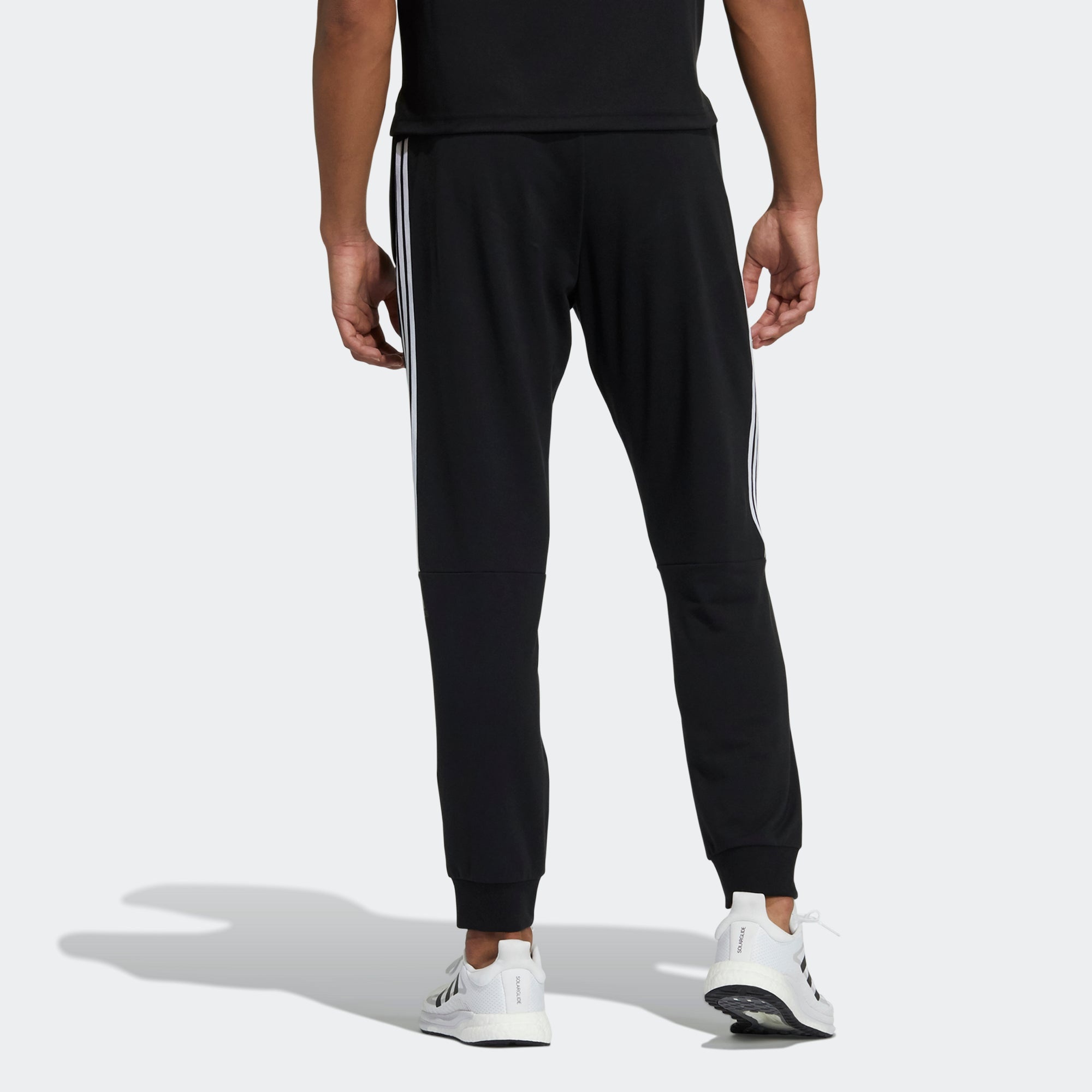 adidas Fi Pnt Ft Reg Casual Sports Bundle Feet Long Pants Black GP0955 - 4