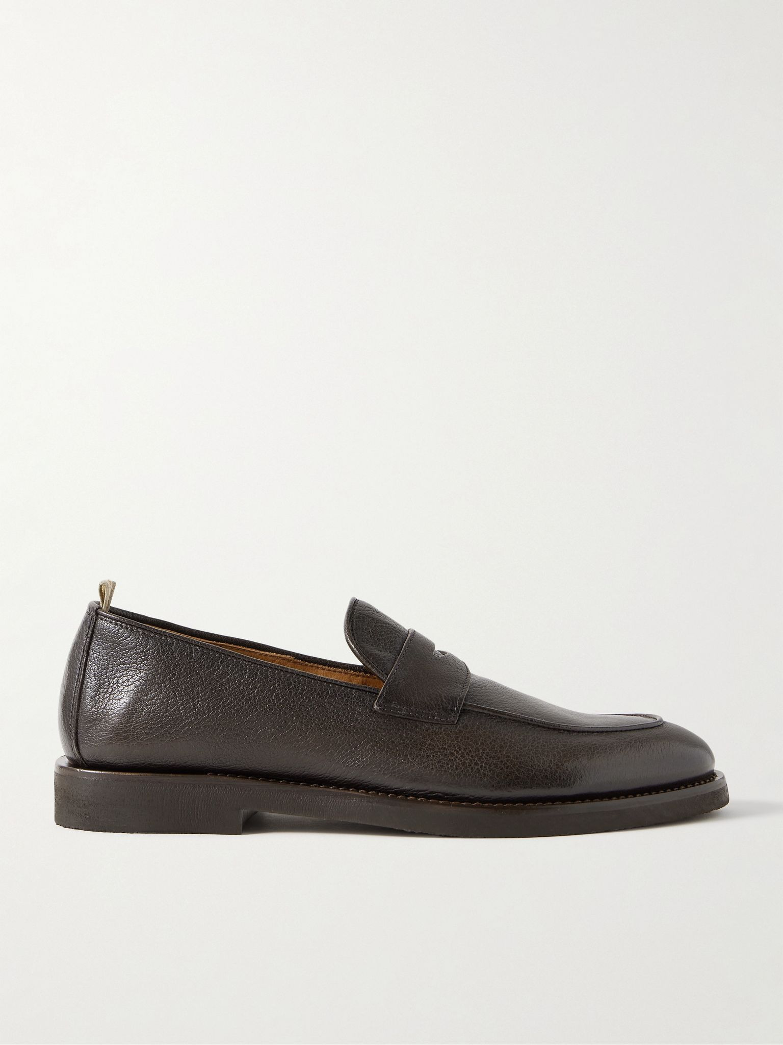 Opera Flexi 101 Deerskin Penny Loafers Dark brown - 1