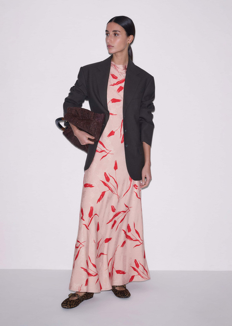 Bias Cut Maxi Dress 4