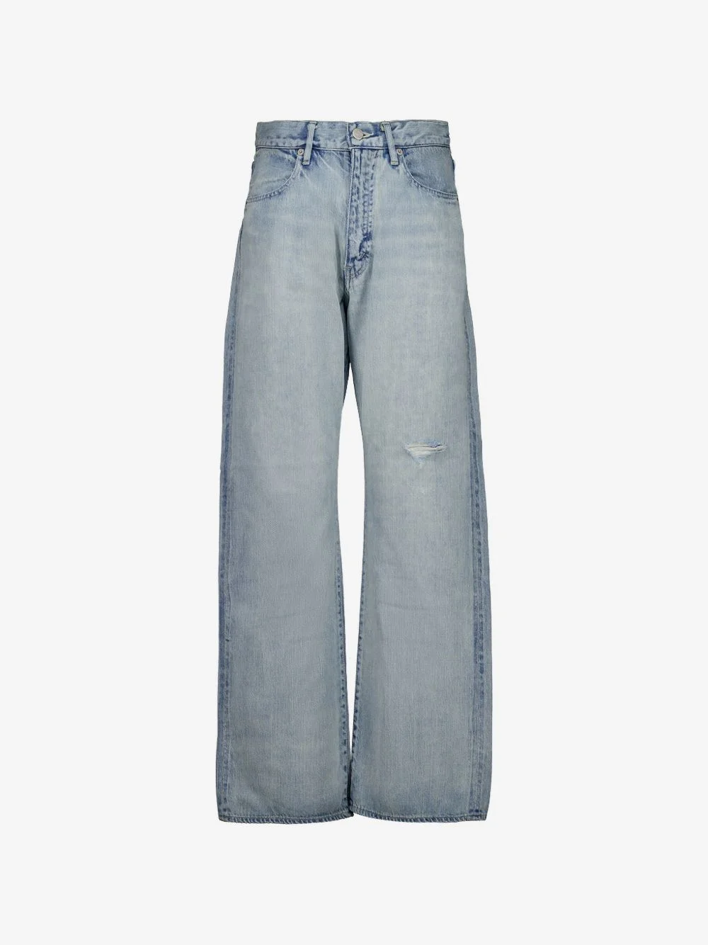 distressed jeans - 1