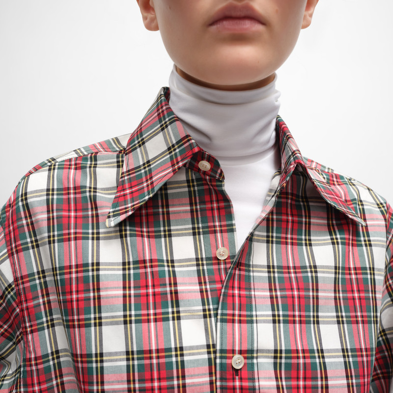 shirt IN tartan cotton 5