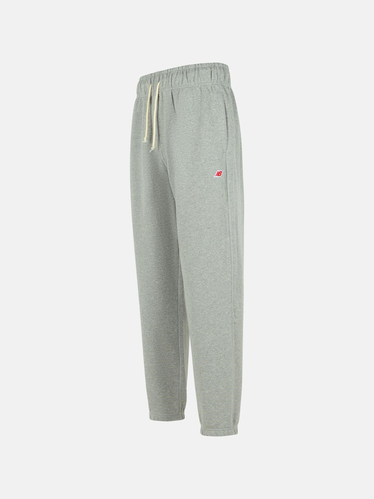 GRAY COTTON PANTS - 2