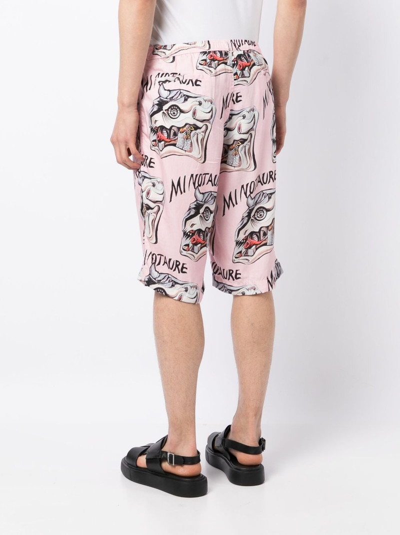 "Minotaure" bermuda shorts 4