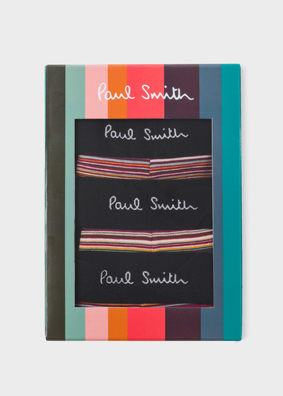Paul Smith 'Signature Stripe' Low-Rise Boxer Briefs Three Pack outlook