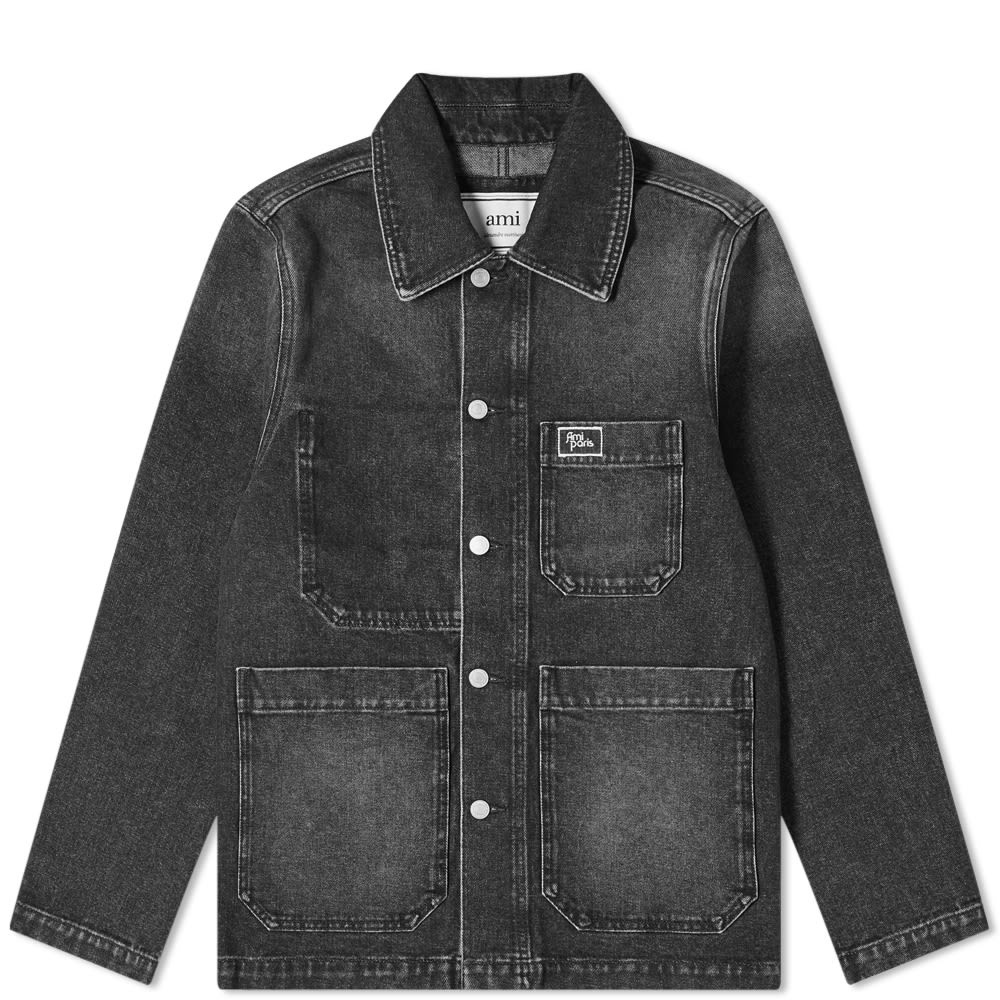 AMI Denim Worker Jacket - 1