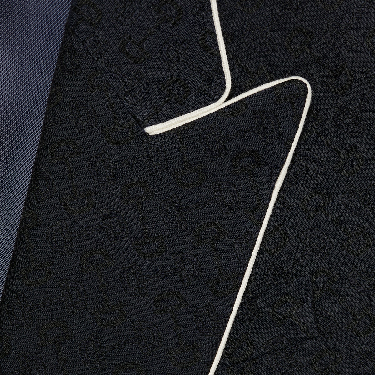 Horsebit cotton jacquard jacket - 4