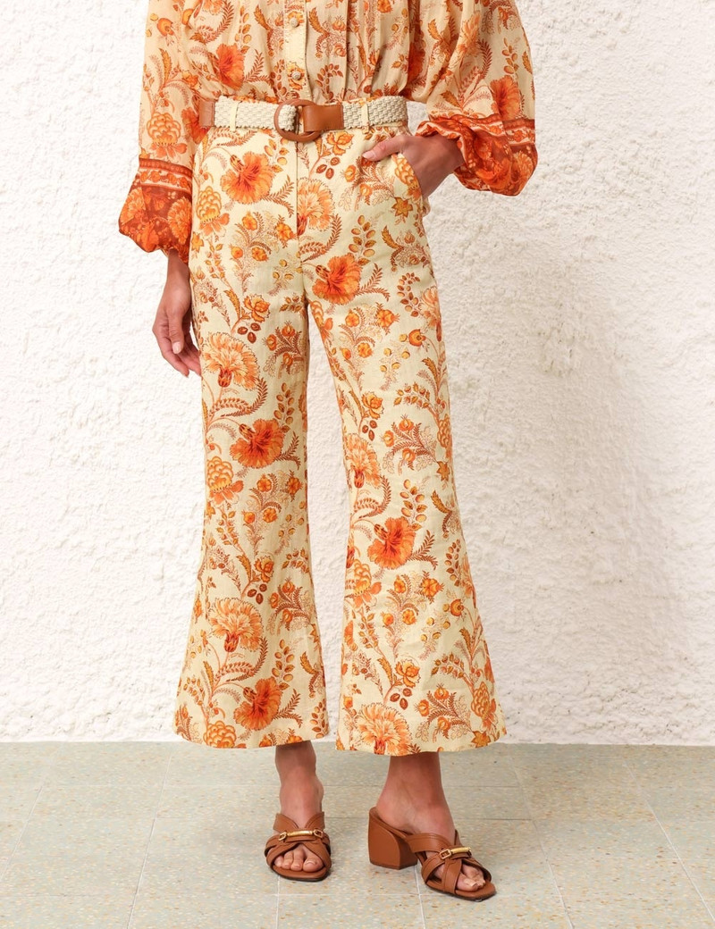 JUNIE CROP FLARED PANT 5