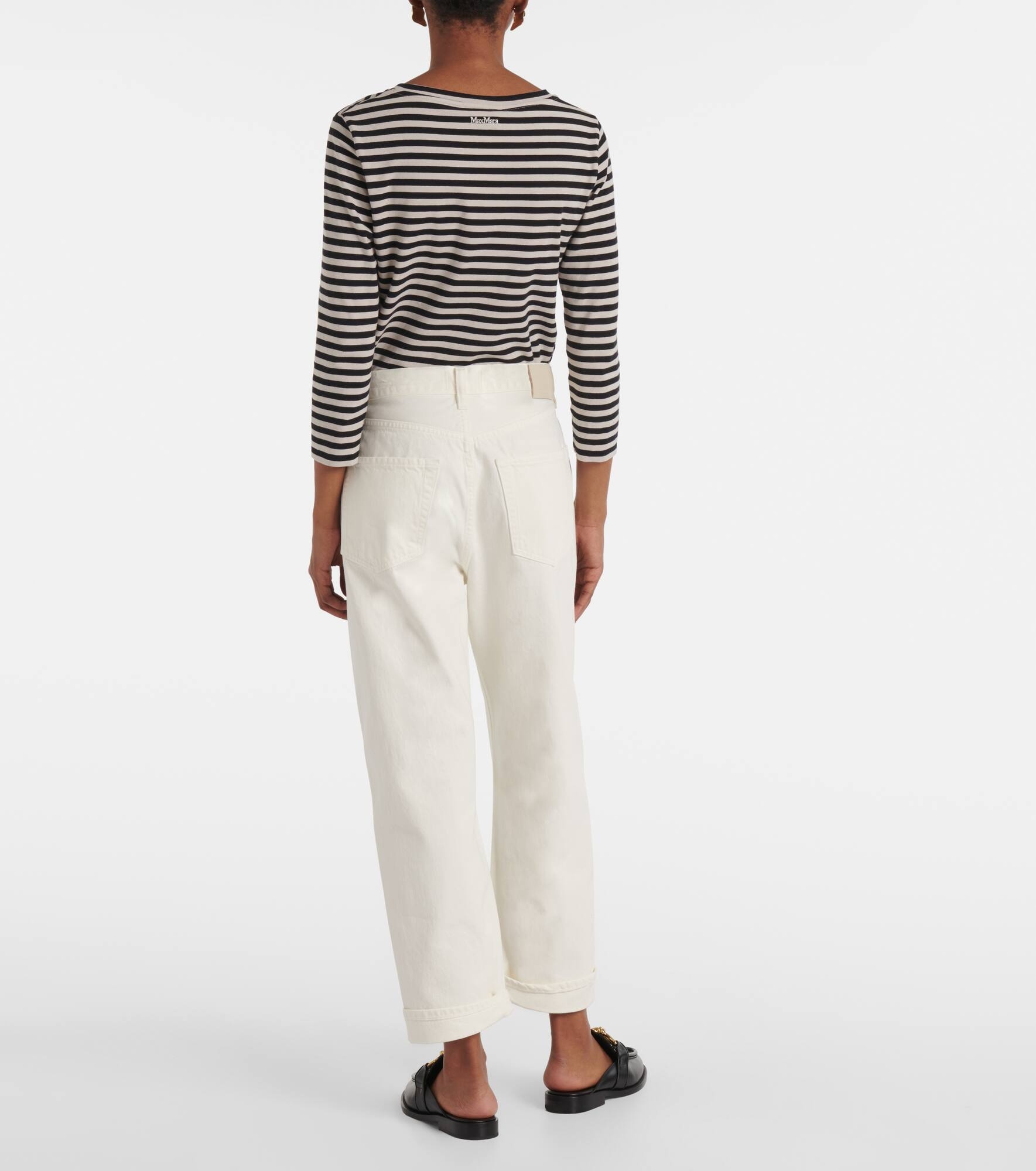 Dahlia low-rise wide-leg jeans - 3