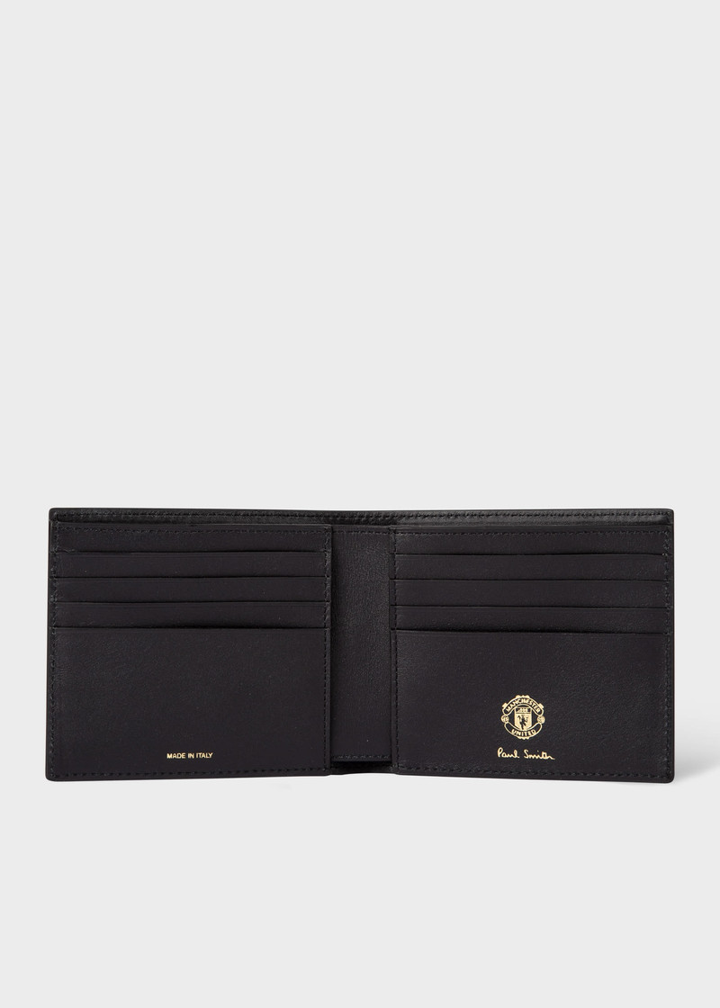 Paul Smith Paul Smith & Manchester United - Stripe Billfold Wallet outlook