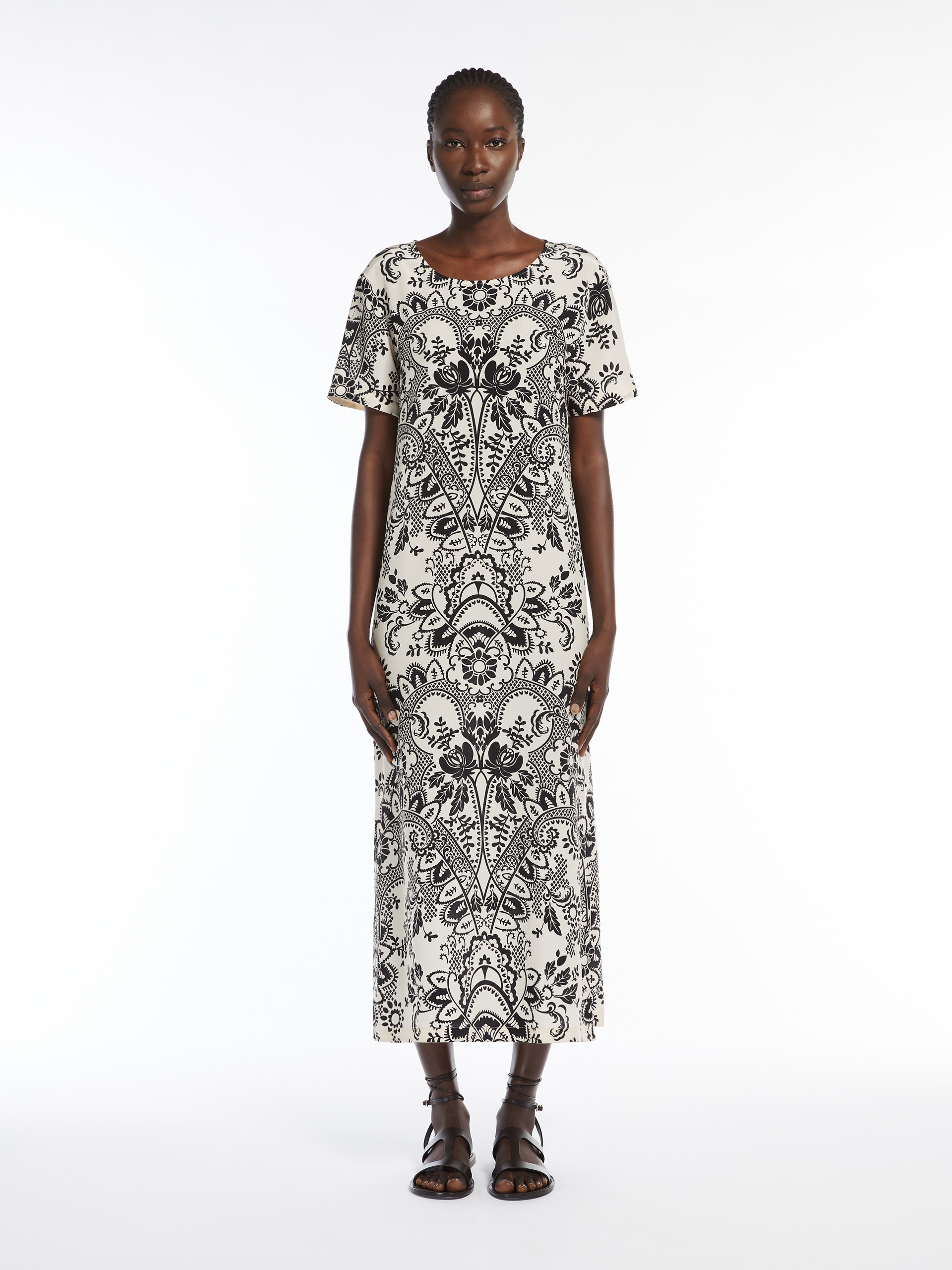 VELA Silk crêpe de Chine dress - 3