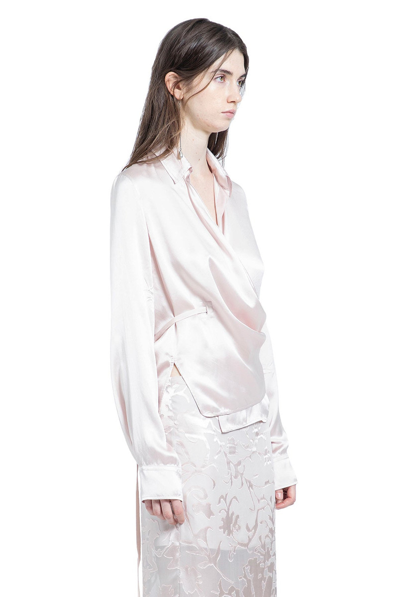 Ann Demeulemeester Alba Asymmetric Wrap Shirt outlook
