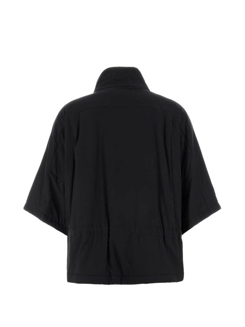 Herno high-neck short-sleeve jacket outlook