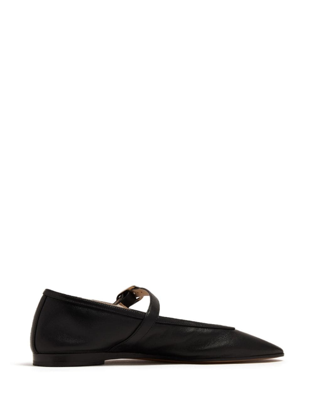 buckle-fastening leather Mary Janes - 3