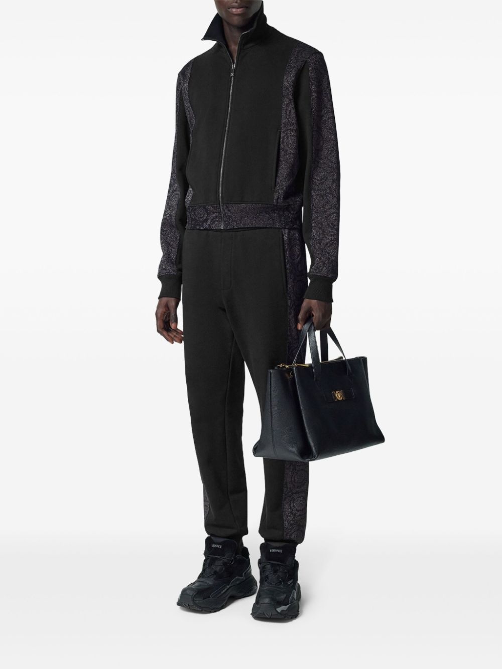 side-stripe track pants - 2