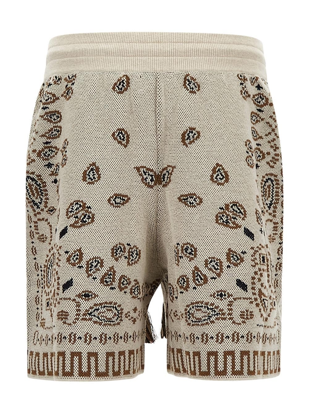 Cotton Bandana Shorts - 2