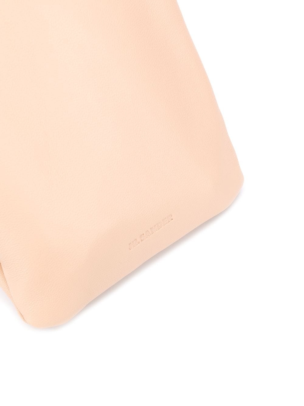 pastel pink top clip-fastening pouch - 4