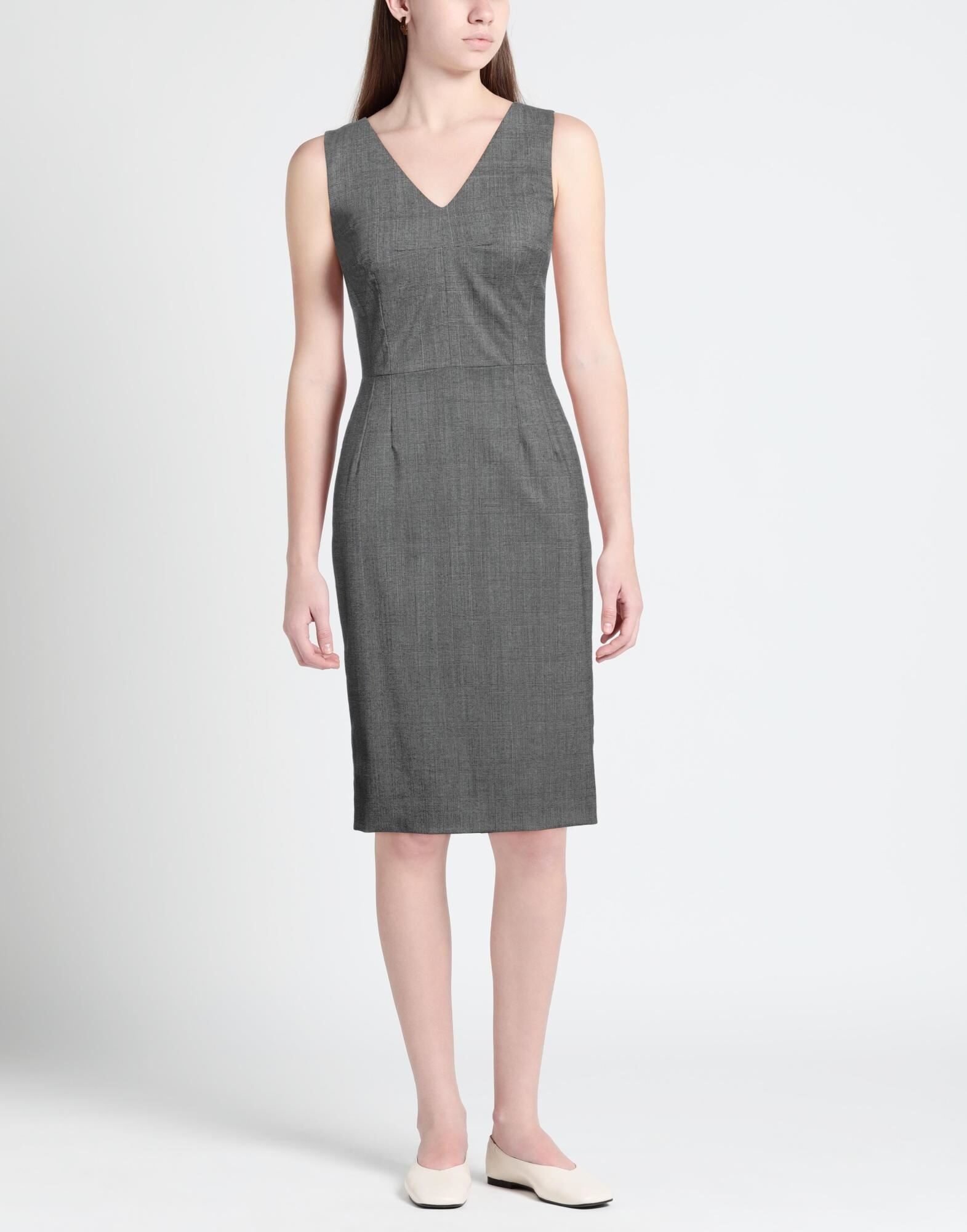 Grey Women's Midi Dress - 3