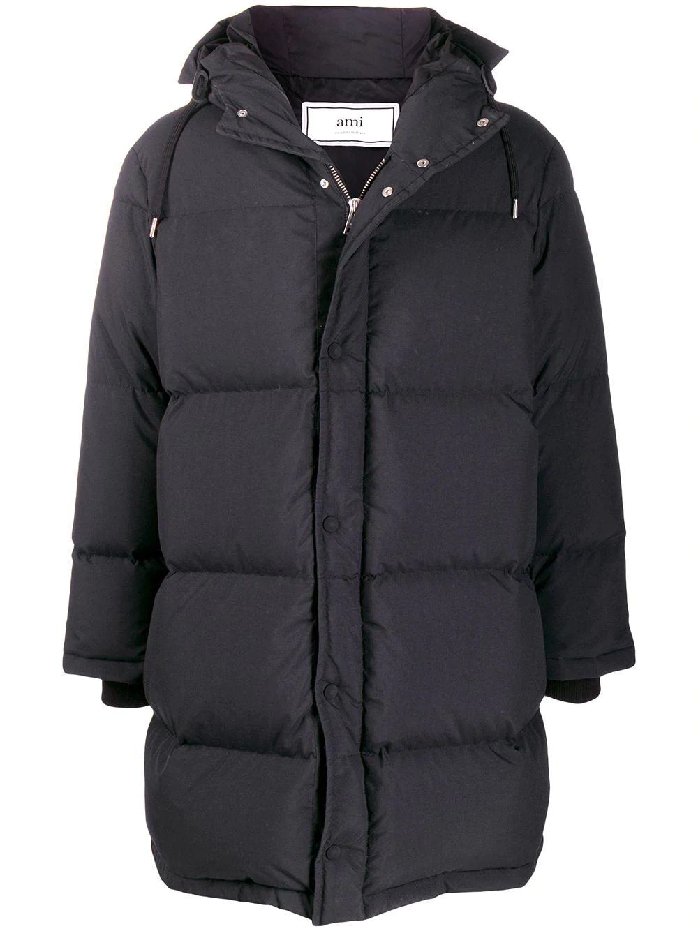 mid-length down jacket - 1