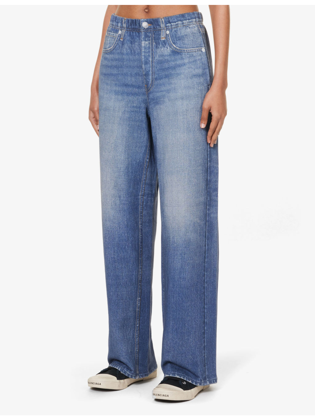 Miramar slip-pocket mid-rise straight-leg jeans - 3