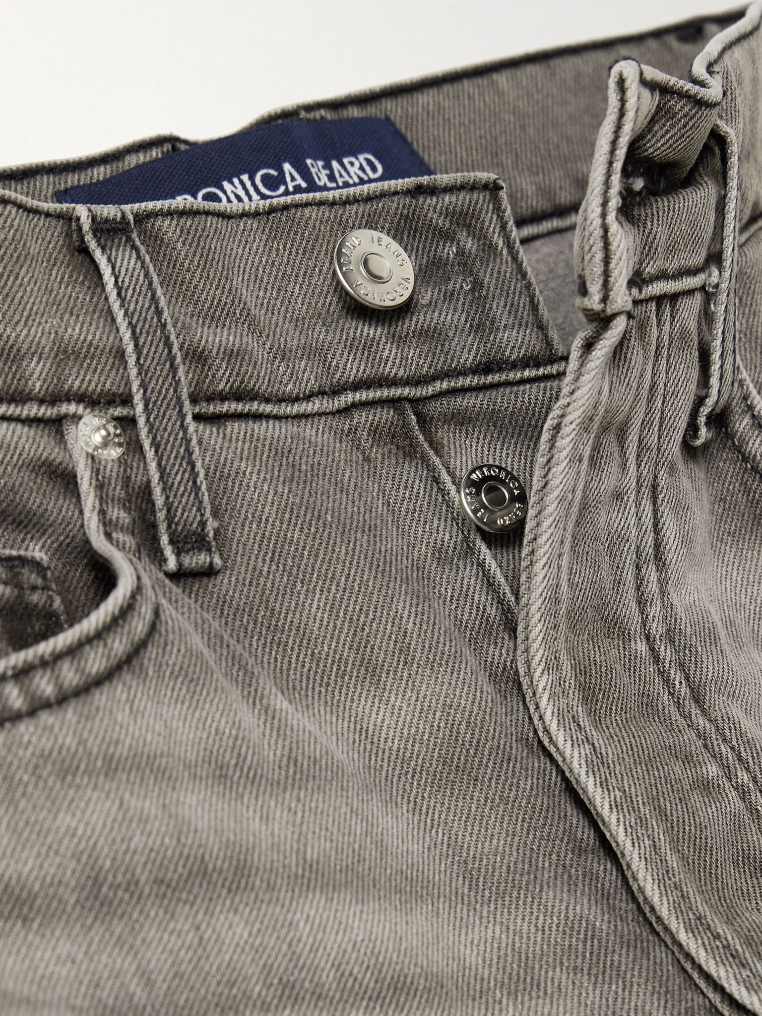 Ryder high-rise barrel-leg jeans Gray - 5