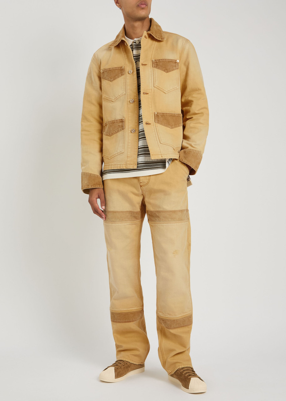 Wales Bonner Sierra Panelled Canvas Trousers - 4