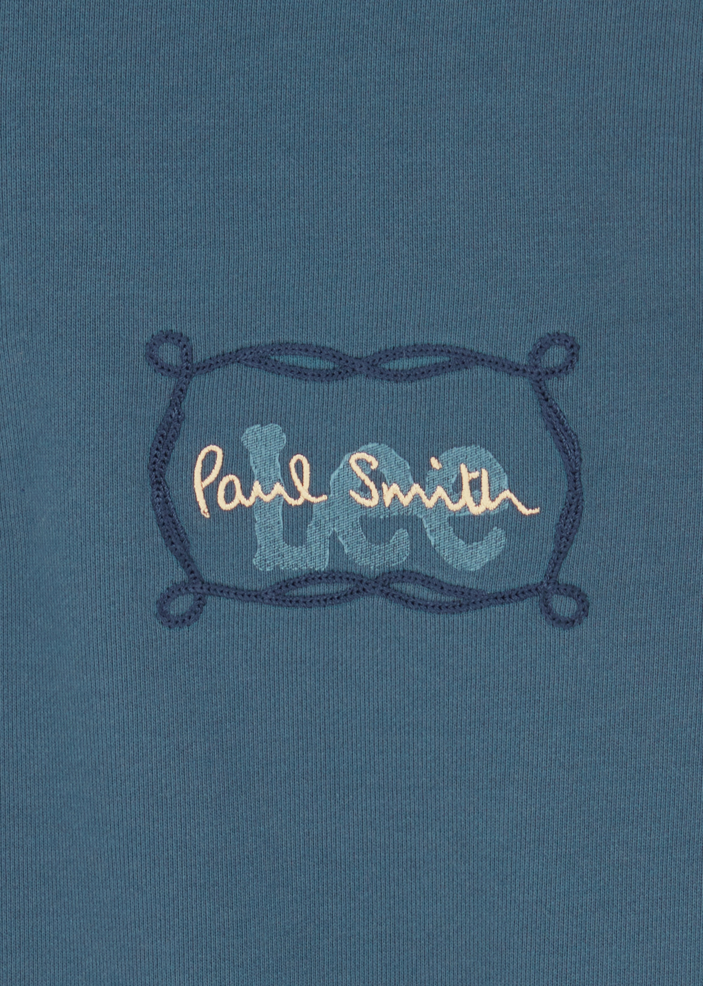 Paul Smith + Lee® Dark Blue Quarter Zip Sweatshirt - 2