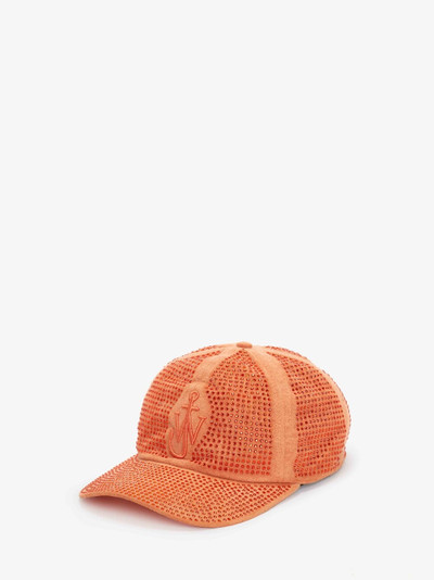 JW Anderson BASEBALL CAP WITH CRYSTAL outlook