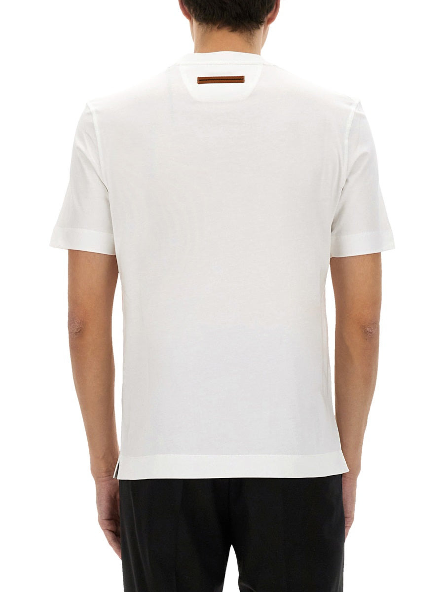 Zegna Men T-Shirt In Jersey - 3