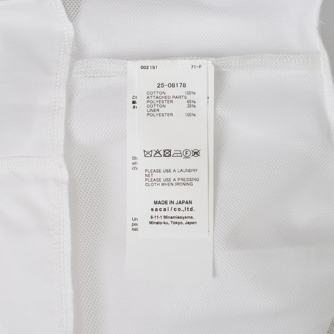 Poplin x Cotton Jersey T-Shirt - 3