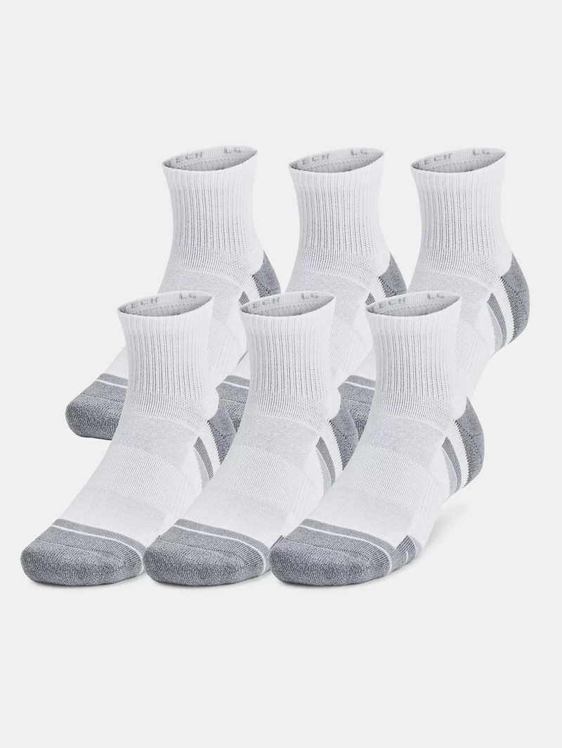 Unisex UA Performance Tech 6-Pack Quarter Socks 3