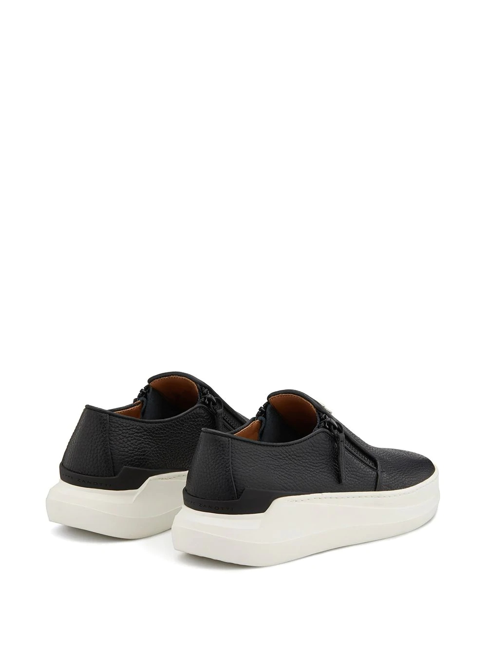 Conley zipped low-top sneakers - 3