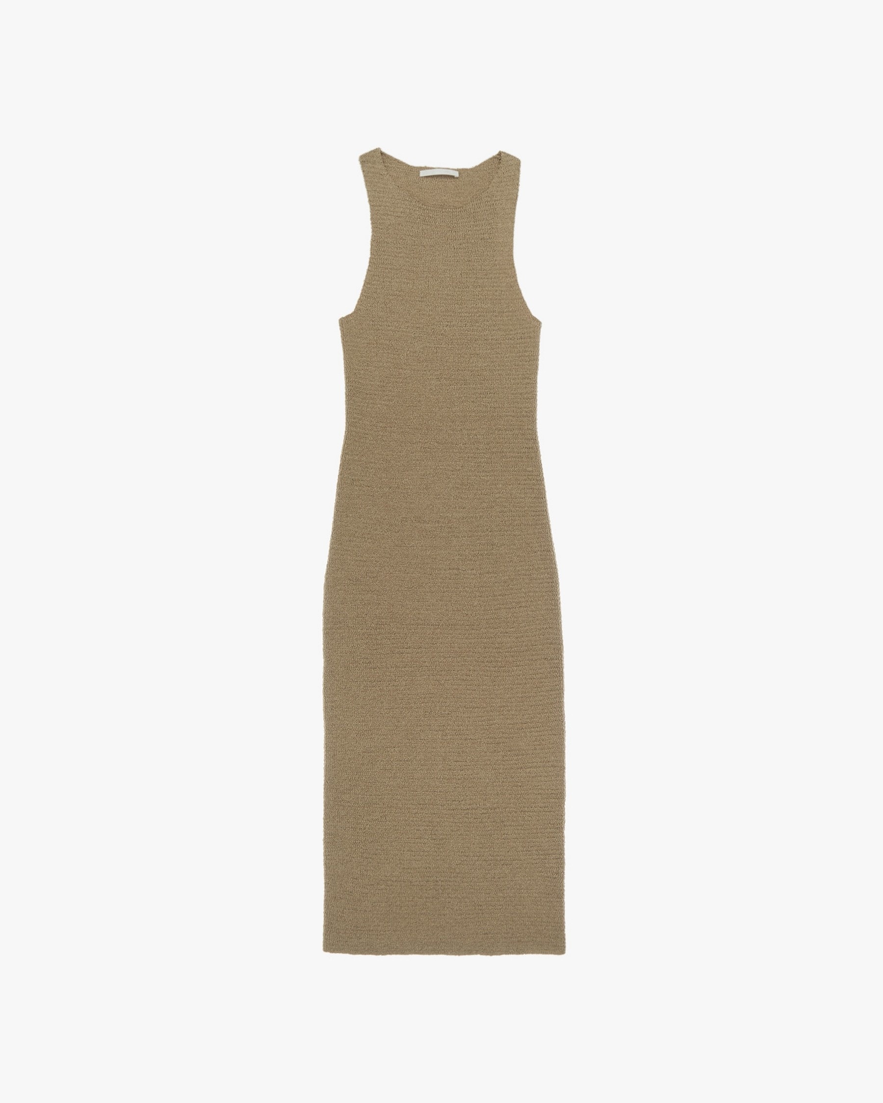 RIBBON KNIT TANK DRESS - 1