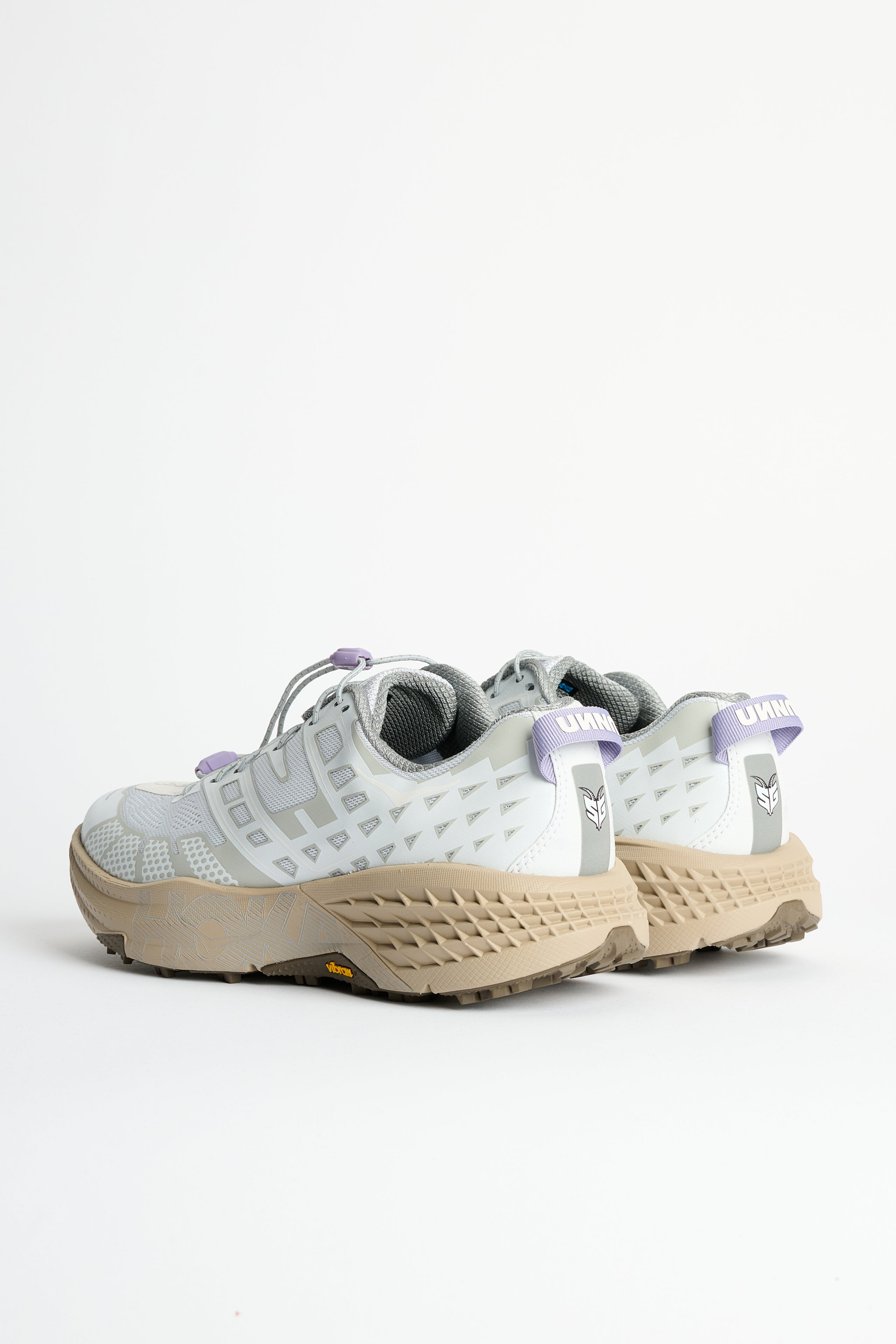 HOKA X UNNA U SPEEDGOAT 2 SEA ICE / COSMIC GREY - 4