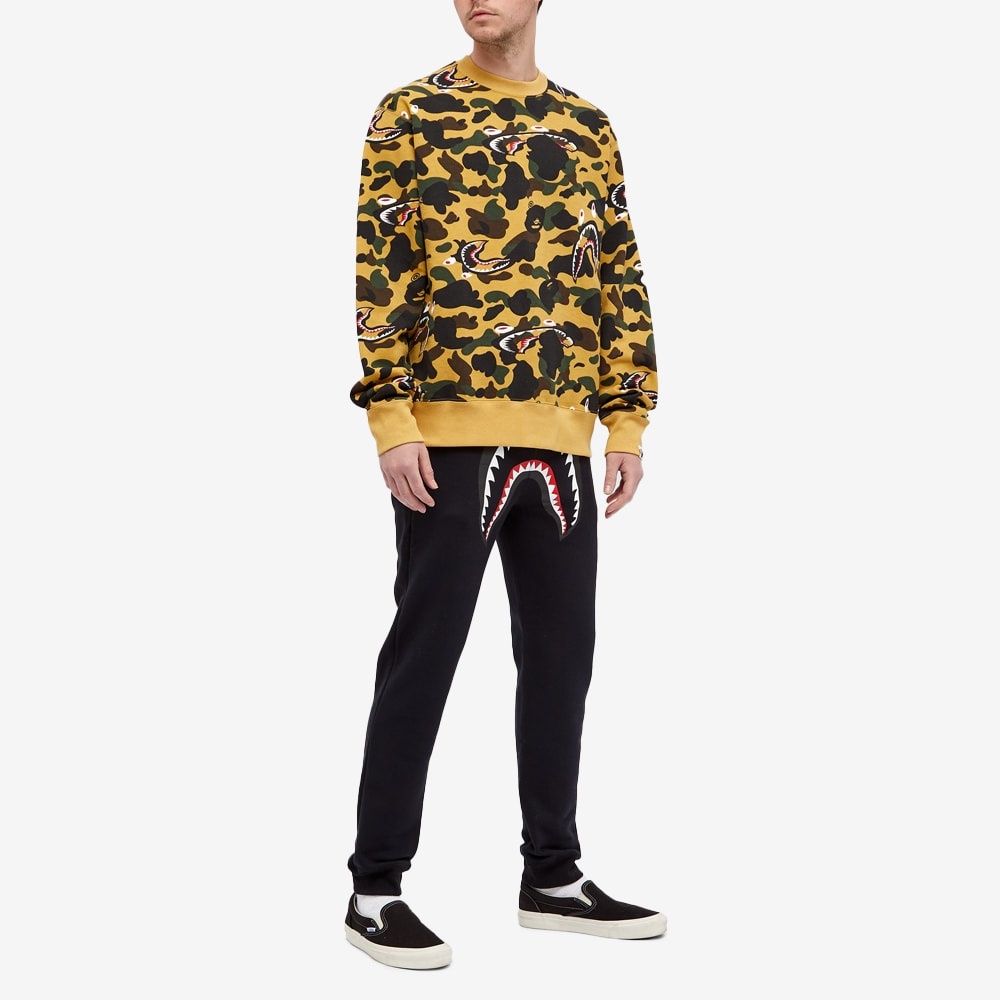 A Bathing Ape Shark 1St Camo Relaxed Crew Sweat - 6