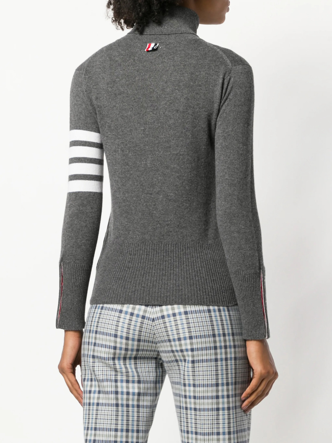 Cashmere Turtle Neck Sweatshirt Women - 4