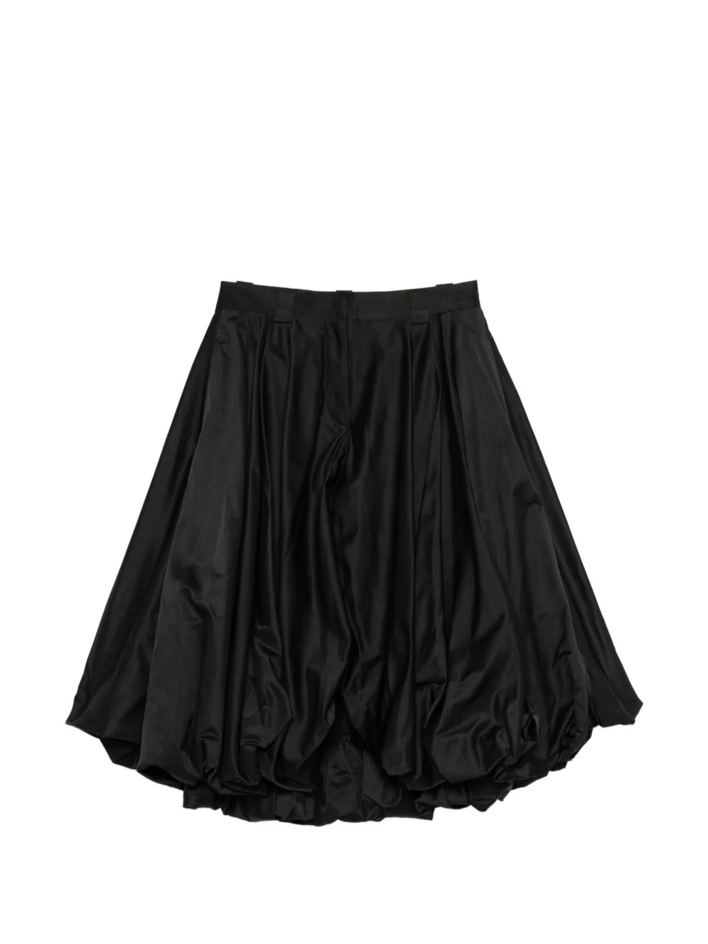 gathered midi skirt - 1