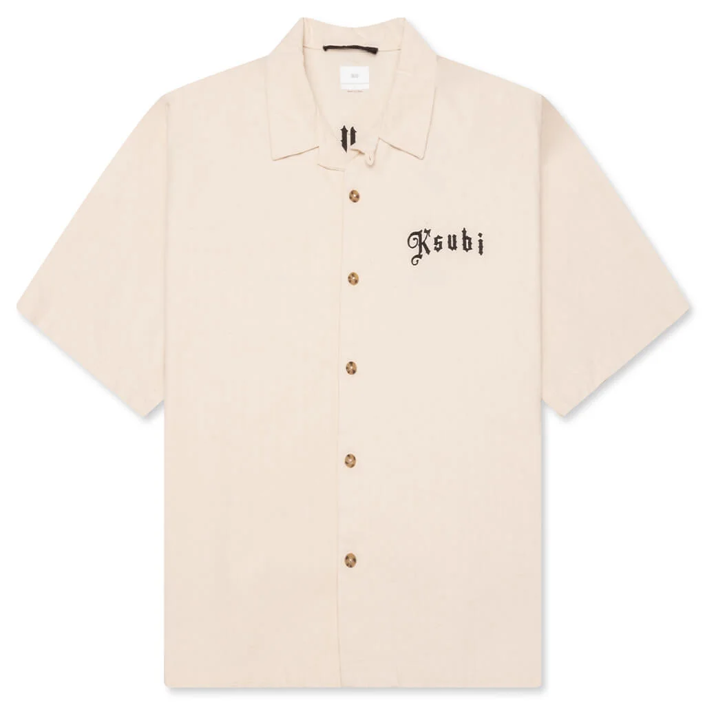 TRUCKSTOP DINER S/S SHIRT - NATURAL - 1