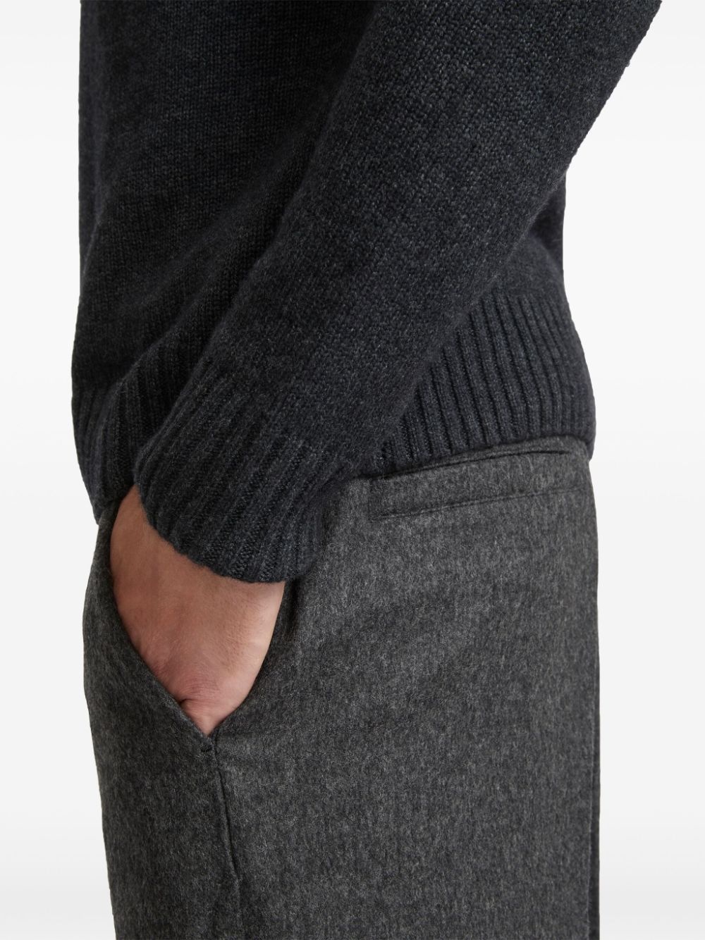 virgin wool chinos - 5