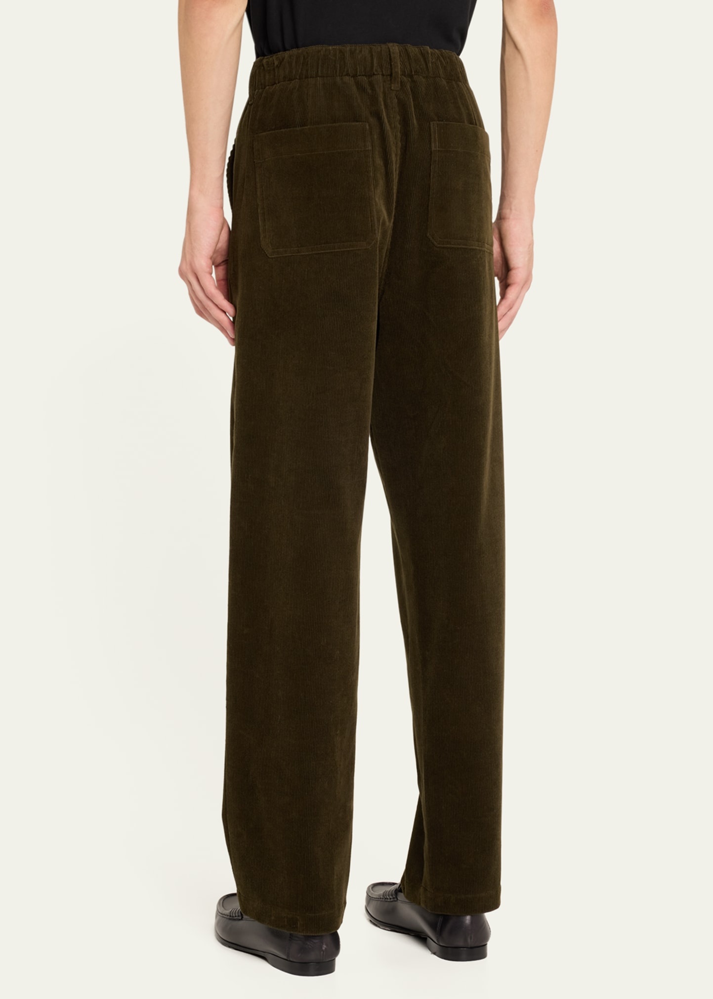 Men's Corduroy Wide-Leg Pants - 3