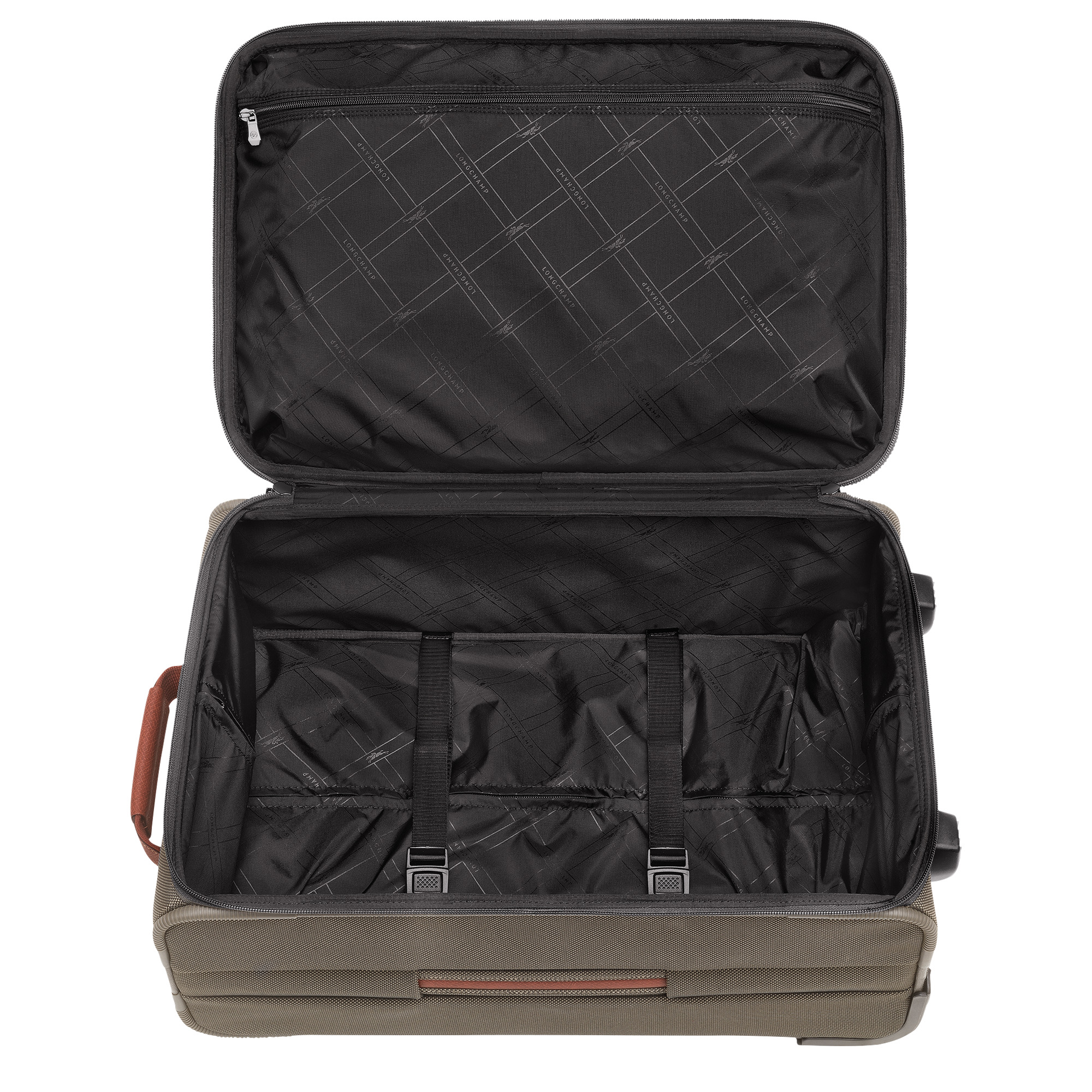 Boxford M Suitcase Brown - Canvas - 4