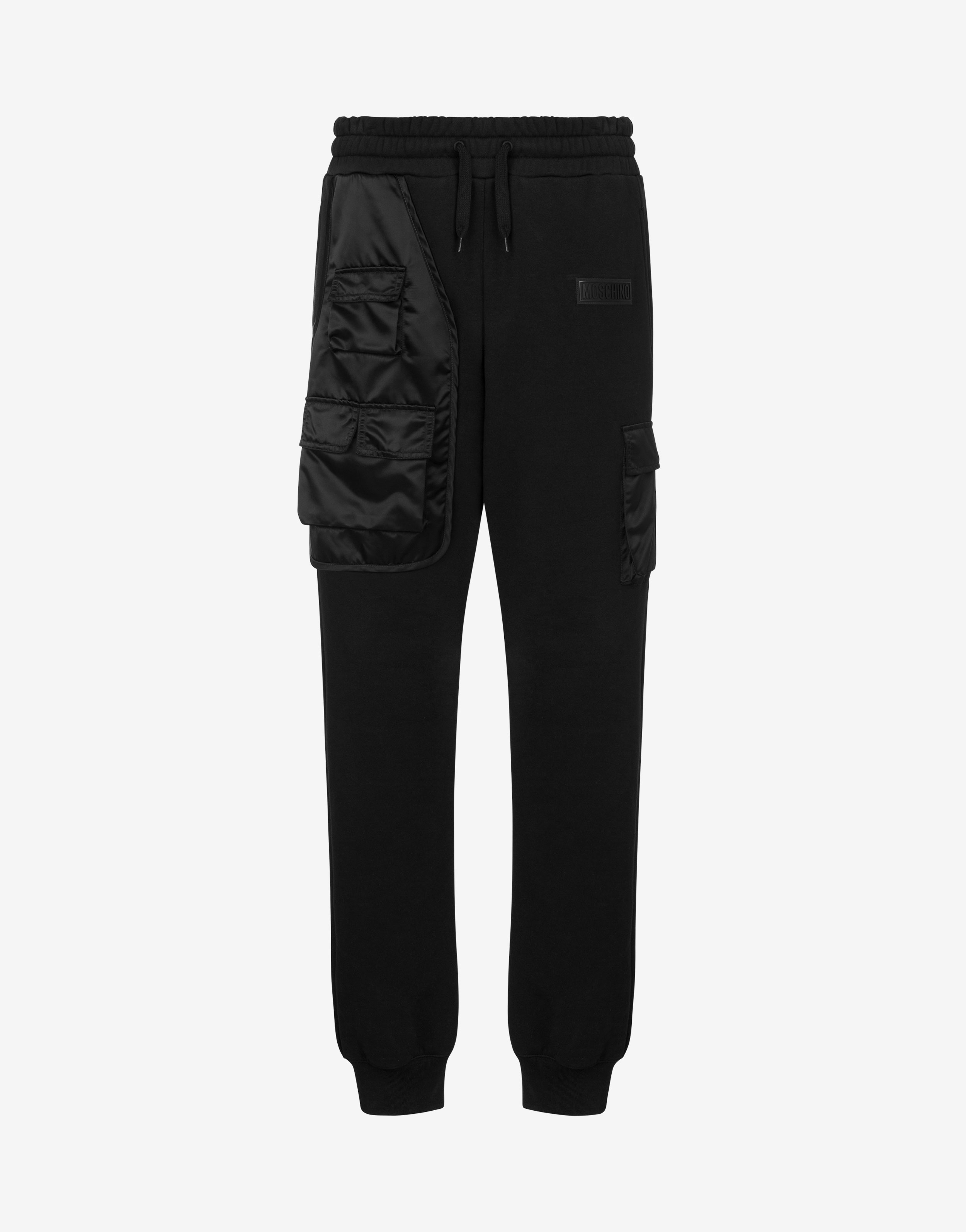 MULTIPOCKET DETAILS FLEECE JOGGERS - 1