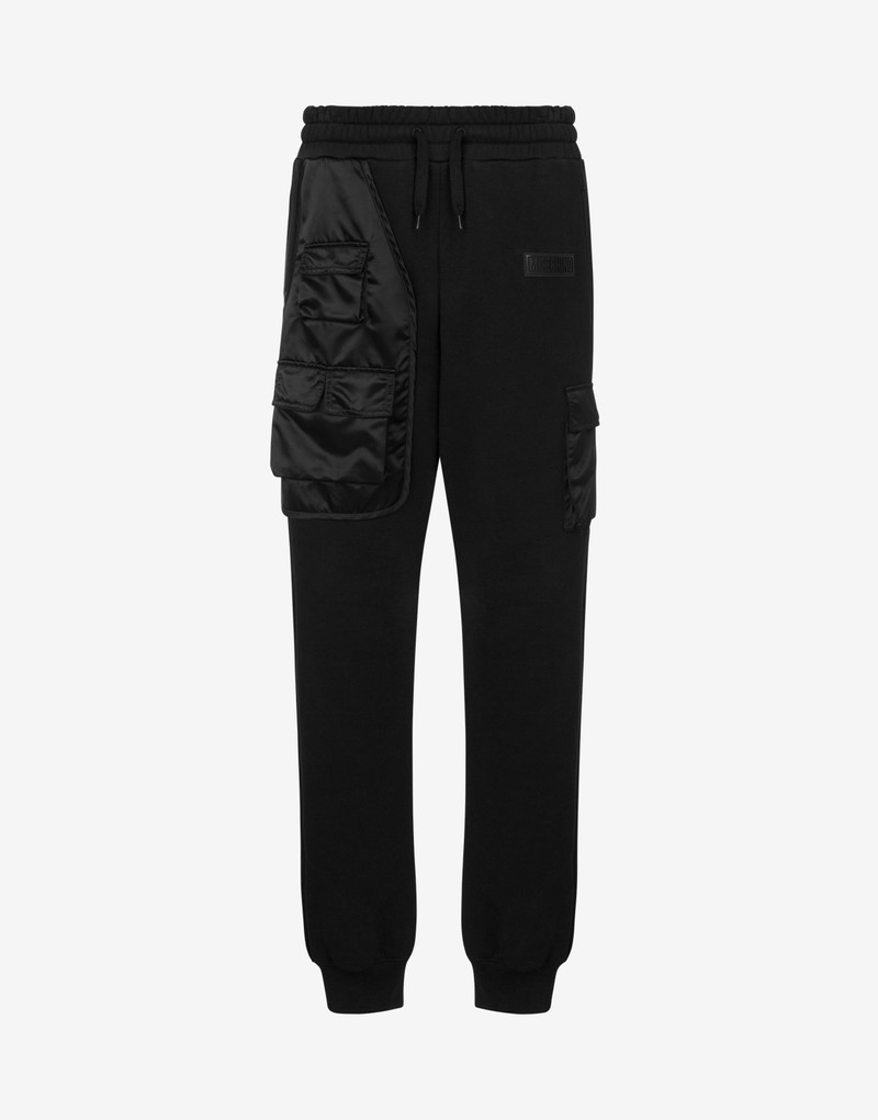 MULTIPOCKET DETAILS FLEECE JOGGERS 1