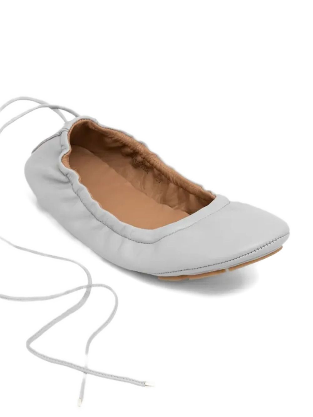 ankle-ties ballet flats - 2